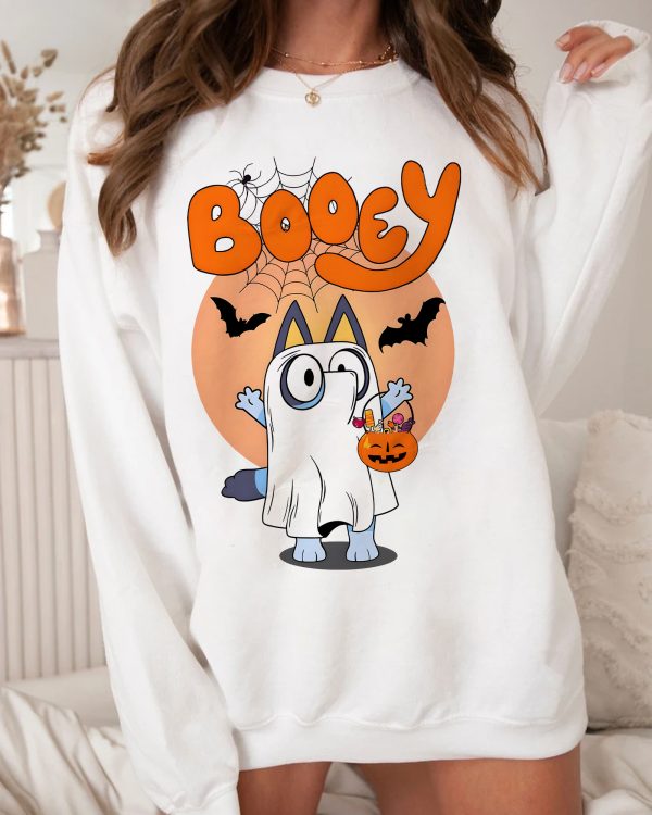 Bluey Halloween Booey – Sweatshirt, Tshirt, Hoodie