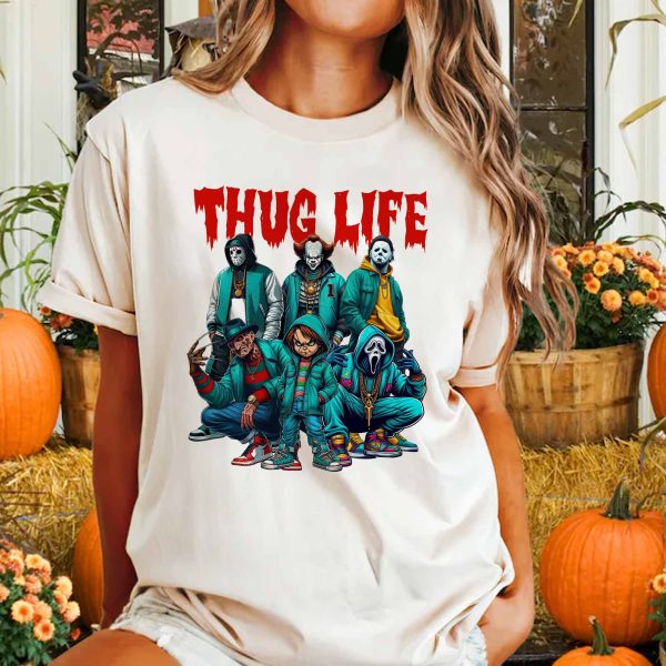 Thug Life Horror Ver 5 – Sweatshirt, Tshirt, Hoodie