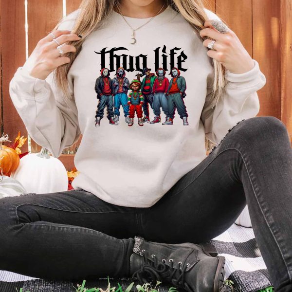 Thug Life Horror Ver 6 – Sweatshirt, Tshirt, Hoodie