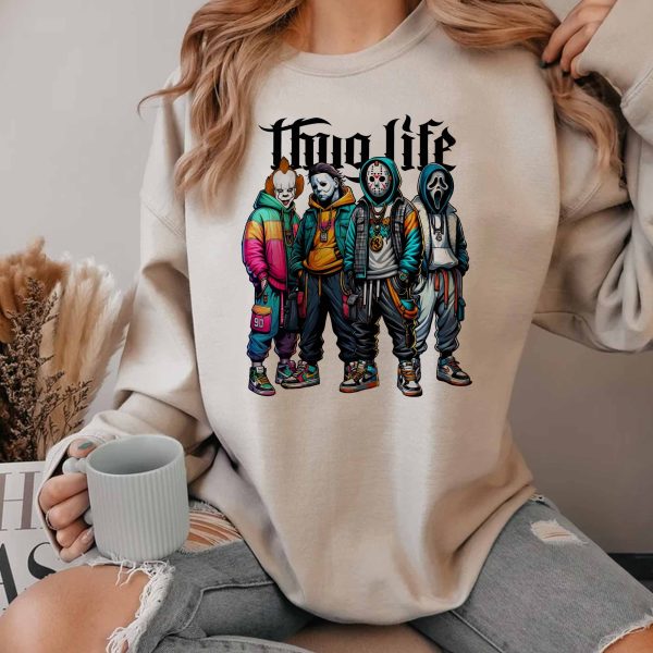 Thug Life Horror – Sweatshirt, Tshirt, Hoodie