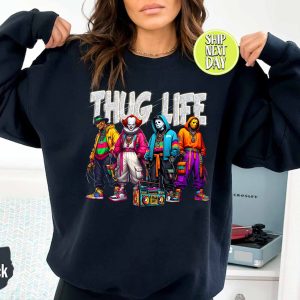 Thug Life Horror Ver 4 – Sweatshirt, Tshirt, Hoodie