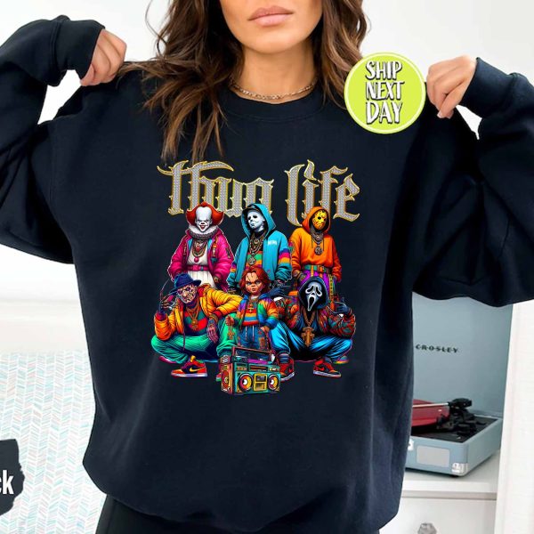 Thug Life Horror Ver 9 – Sweatshirt, Tshirt, Hoodie