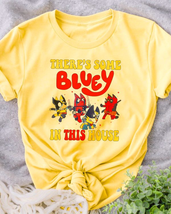 There’s Some Bluey Deadpool In This House – Kids Sweatshirt