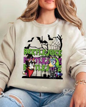 Bluey Beetlejuice 2 – Sweatshirt, Tshirt, Hoodie