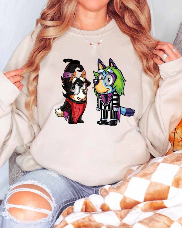 Bluey Beetlejuice – Sweatshirt, Tshirt, Hoodie