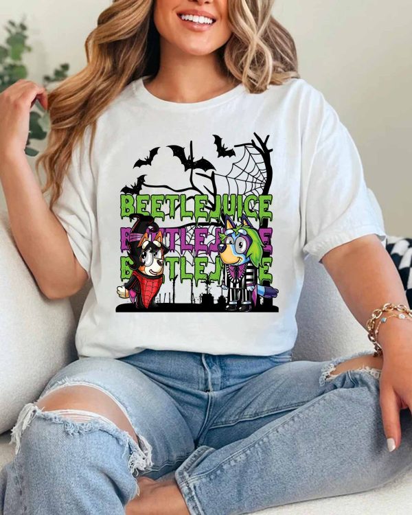 Bluey Beetlejuice 2 – Sweatshirt, Tshirt, Hoodie