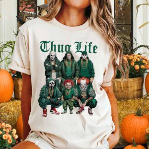 Thug Life Horror Green – Sweatshirt, Tshirt, Hoodie