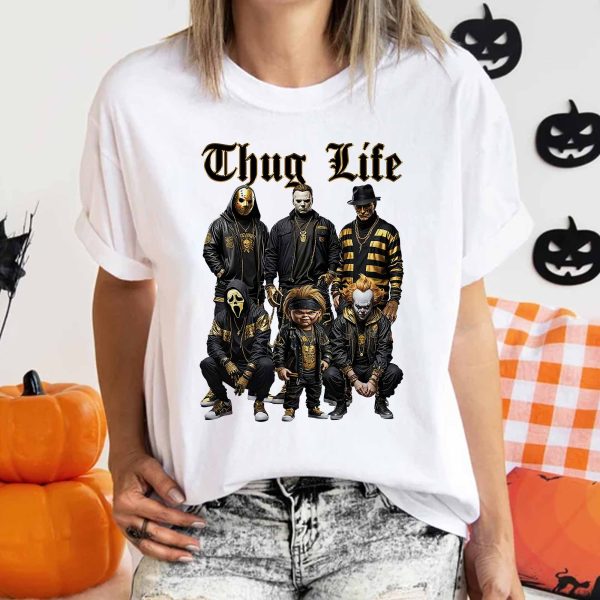 Thug Life Horror Ver Gold – Sweatshirt, Tshirt, Hoodie