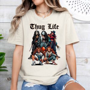 Thug Life Emboridery – Embroidered Sweatshirt