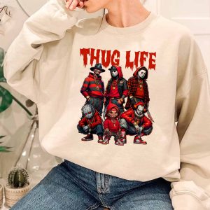 Thug Life Horror Ver Red – Sweatshirt, Tshirt, Hoodie