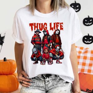 Thug Life Horror Ver Red – Sweatshirt, Tshirt, Hoodie