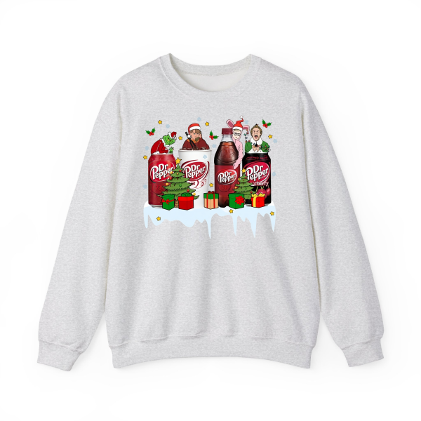 Dr Pepper Christmas Movie Characters – Sweatshirt, Tshirt, Hoodie