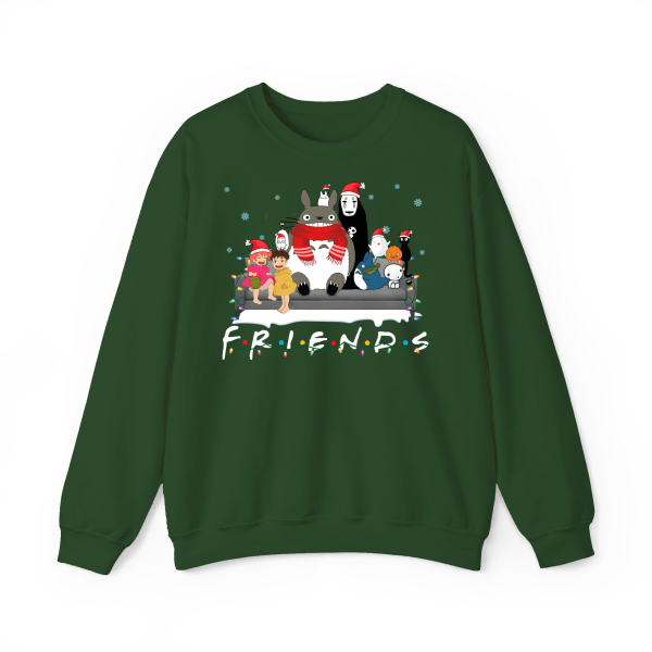 Ghibli Christmas Friends – Sweatshirt, Tshirt, Hoodie