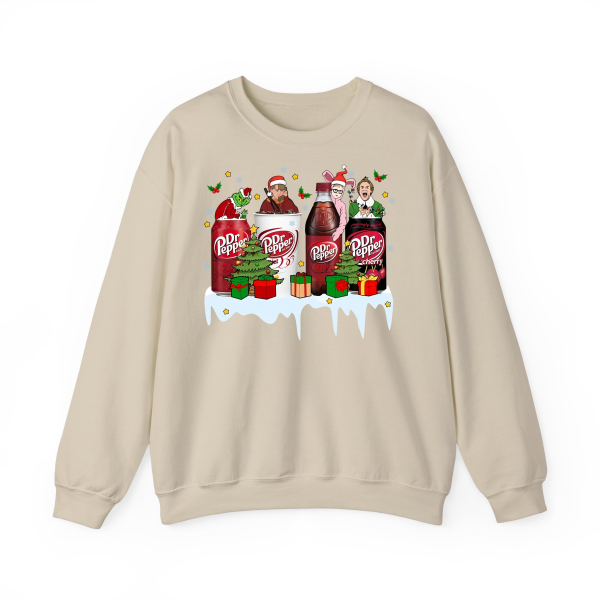 Dr Pepper Christmas Movie Characters – Sweatshirt, Tshirt, Hoodie