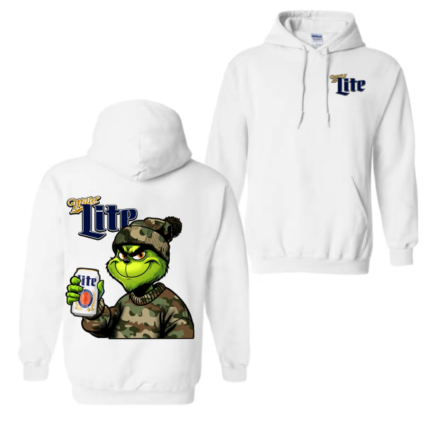 Retro Grinch Millier Lite Hunting – Sweatshirt, Tshirt, Hoodie