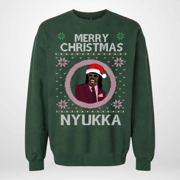 Merry Christmas Nyukka! Funny – Sweatshirt, Tshirt, Hoodie