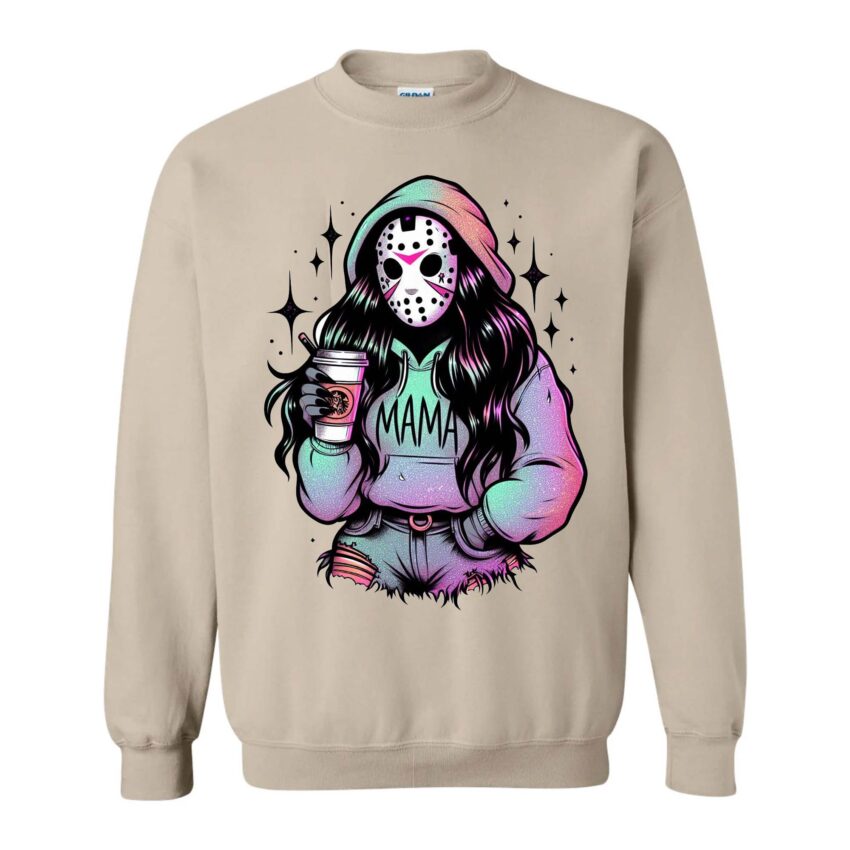 Spooky MaMa Horror Halloween Sweatshirt