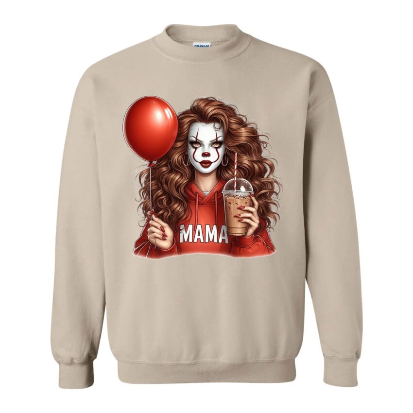 Spooky MaMa Horror Halloween Sweatshirt
