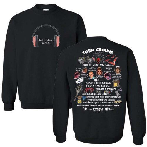 Funny Not Today Vecna Shirt